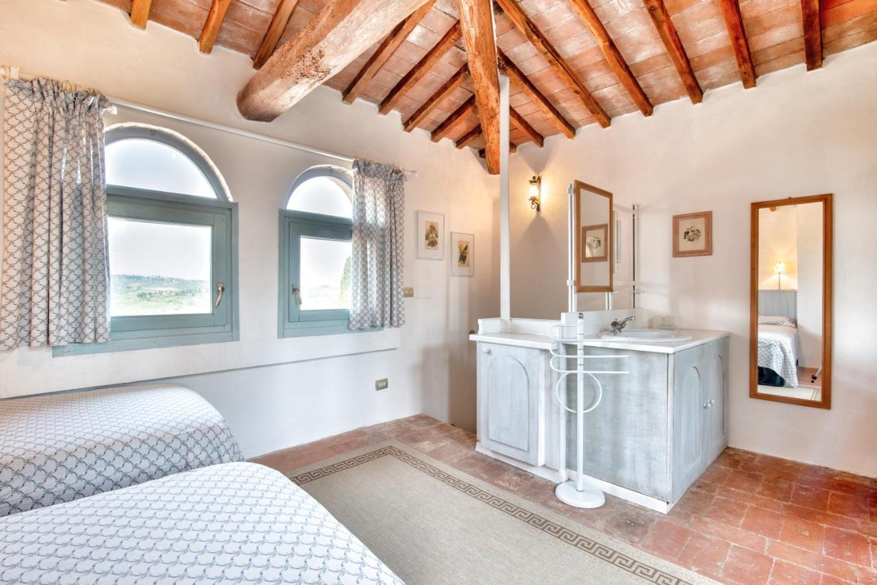 سان جيمينيانو Appartamenti Villa La Fonte المظهر الخارجي الصورة