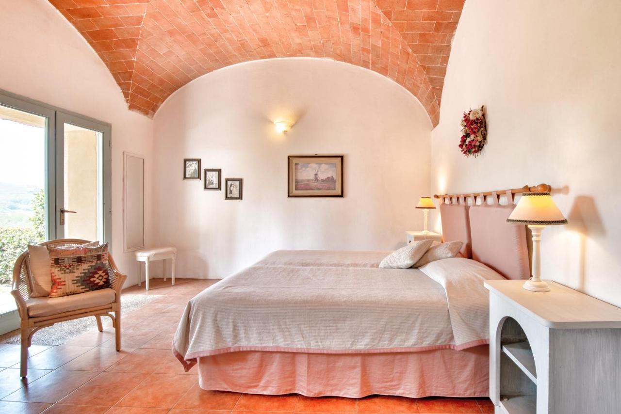 سان جيمينيانو Appartamenti Villa La Fonte المظهر الخارجي الصورة