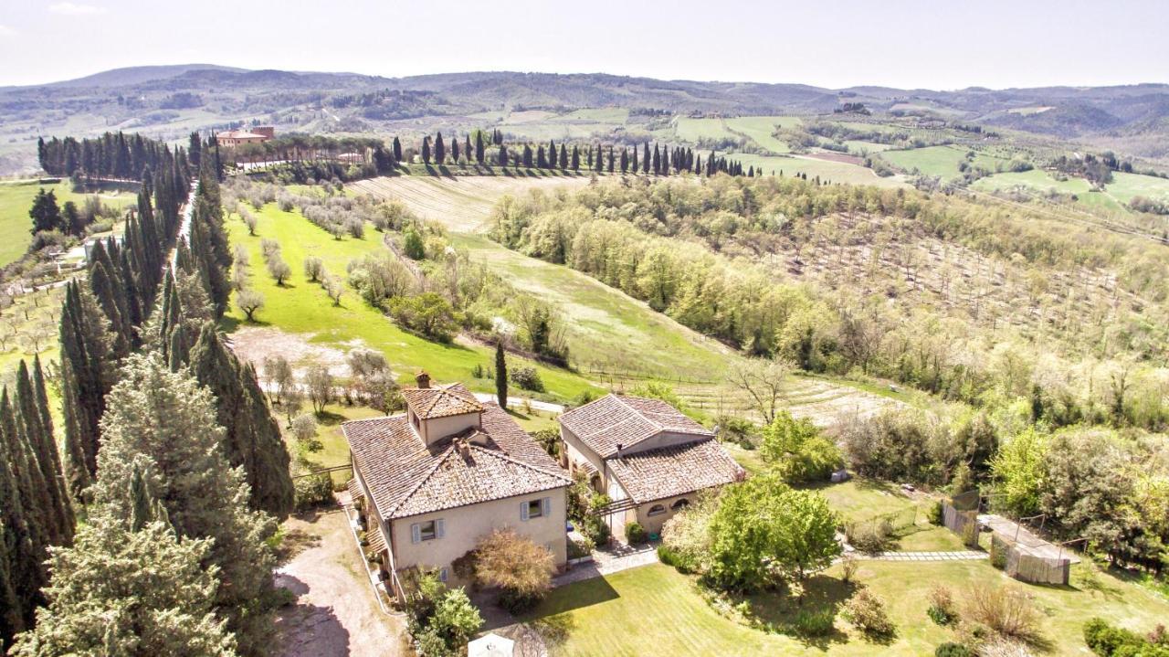 سان جيمينيانو Appartamenti Villa La Fonte المظهر الخارجي الصورة