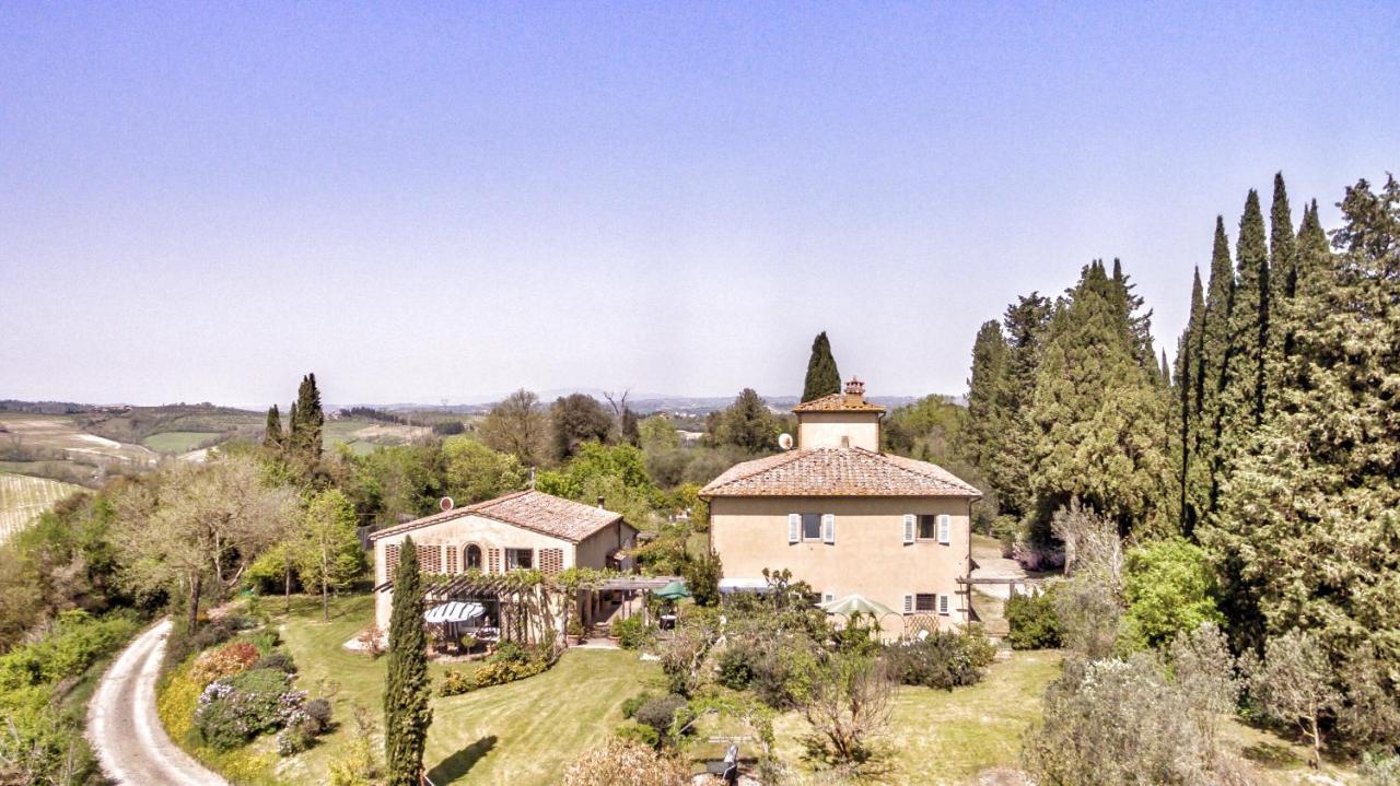 سان جيمينيانو Appartamenti Villa La Fonte المظهر الخارجي الصورة